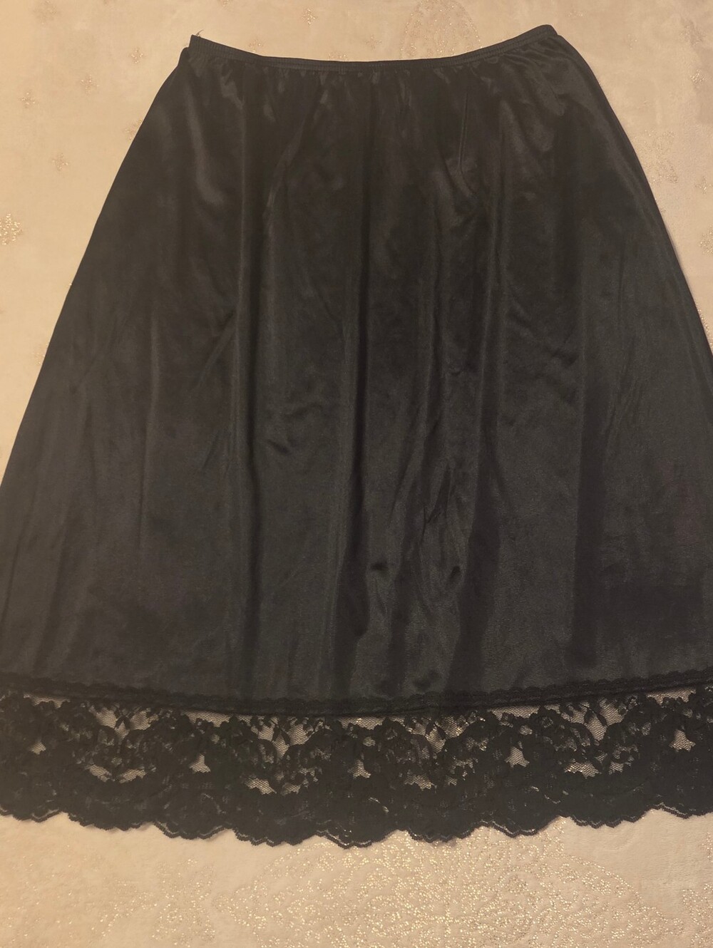 Vtg Vasserette Nylon Half Slip Size XL